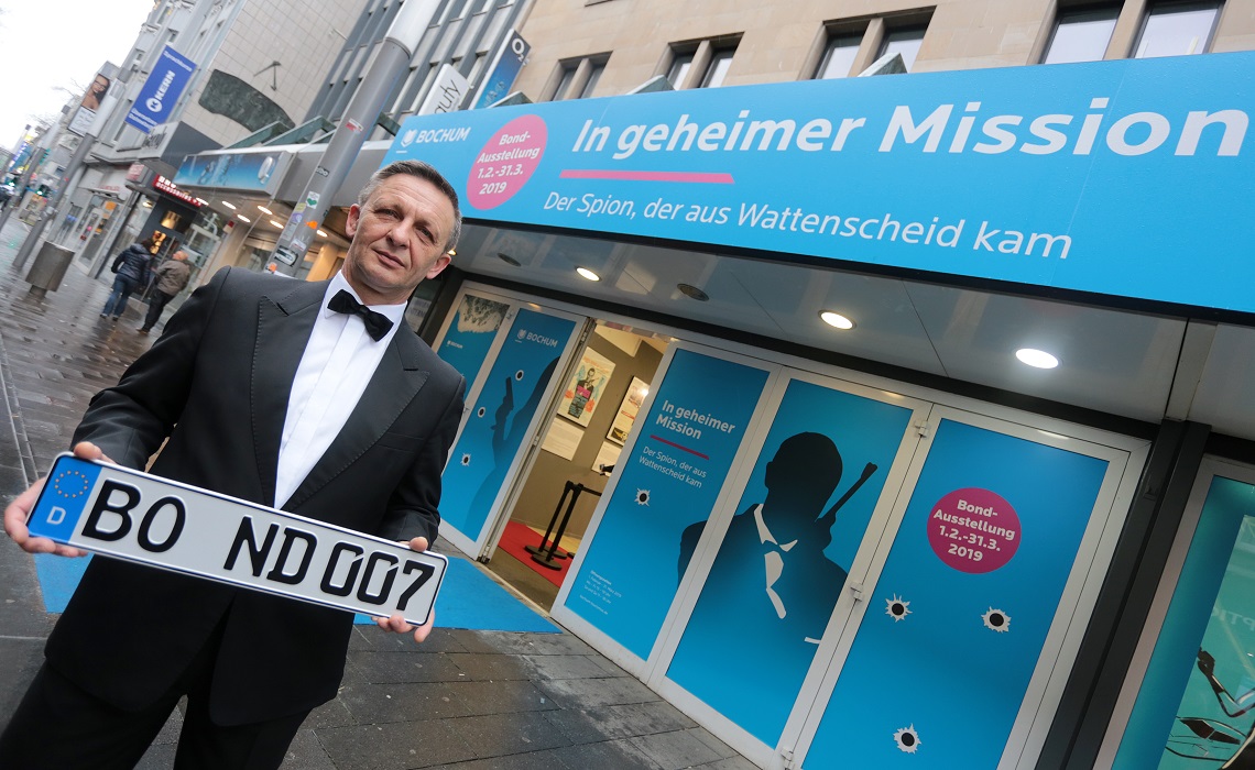 BO-ND Aktion am 3. März 2019 mit Bond-Double